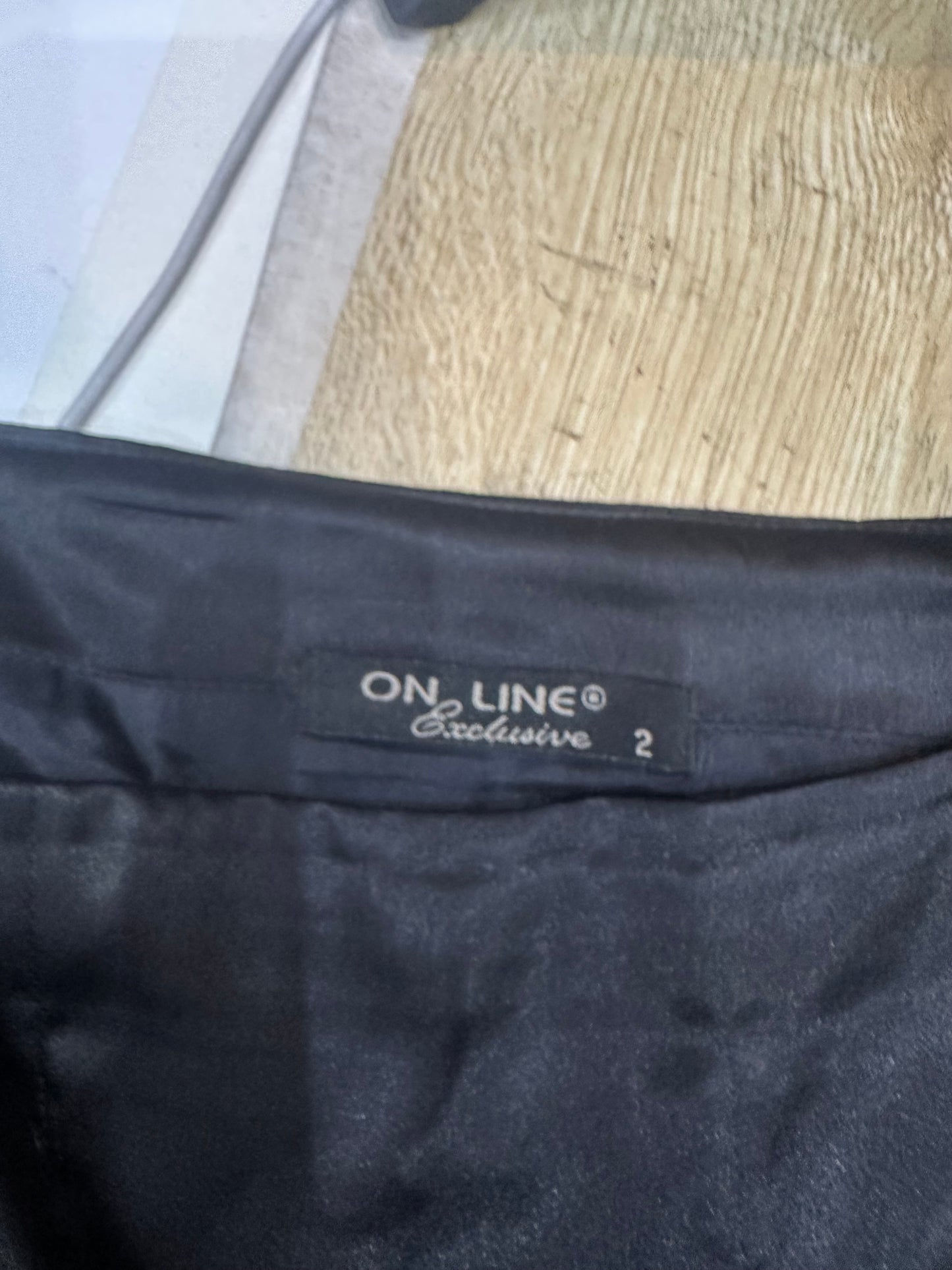 AUTUMN EDIT | medium black satin style asymmetric mini skirt