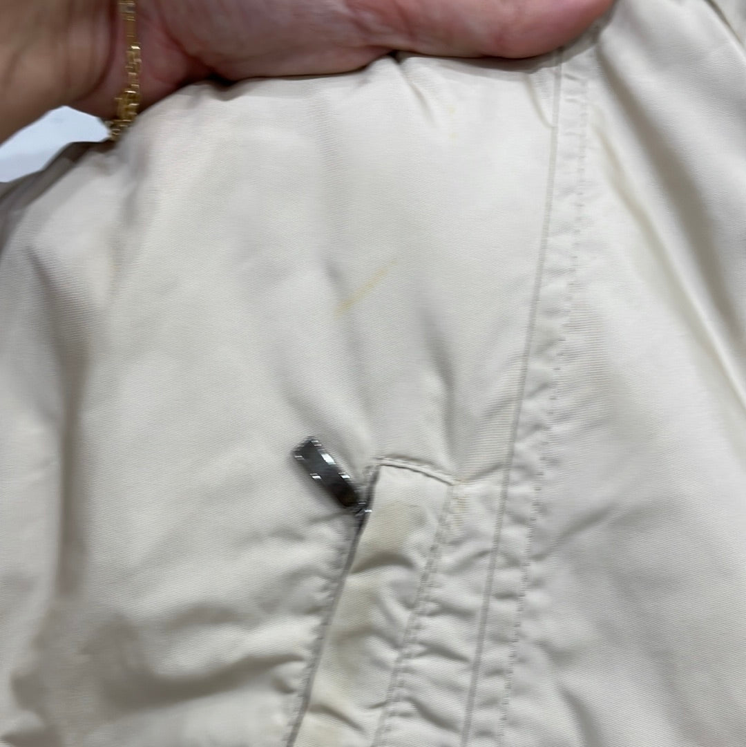 INSTA BADDIE DROP | small cream dual zip coat