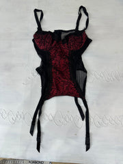 BEST PICKS | small black and red corset top
