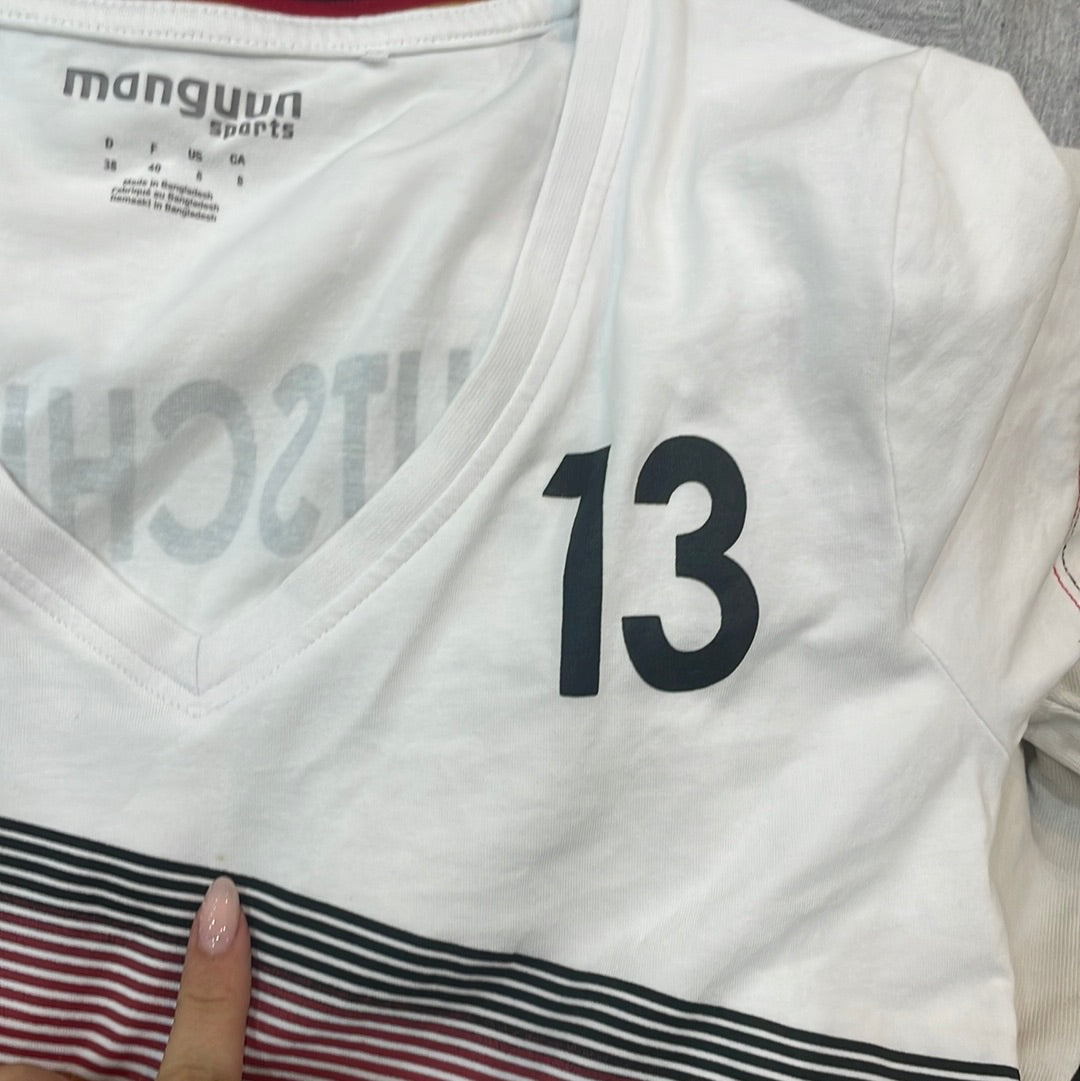💻EUROS DROP | small white germany football shirt