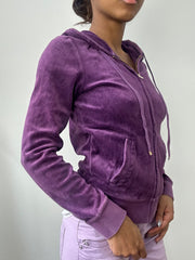 spring edit | small purple juicy couture velour hoodie