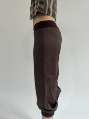 ‼️ | brown silk style shorts