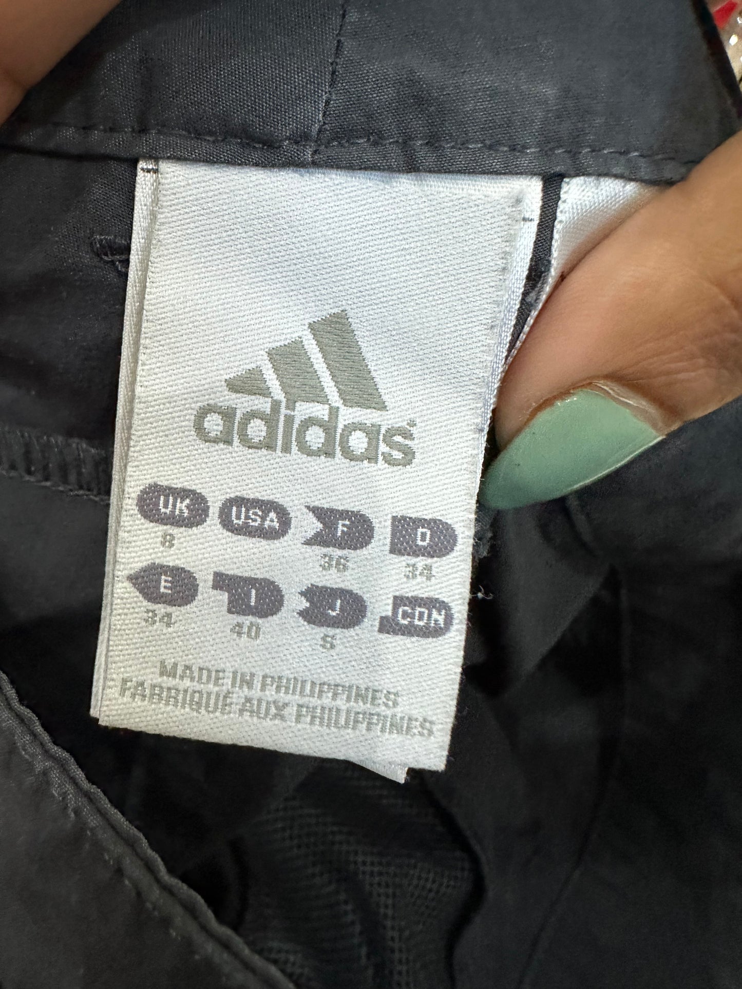 BEST PICKS | small dark grey adidas cargo trousers