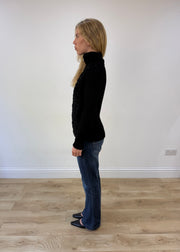 small black zebra print jacket