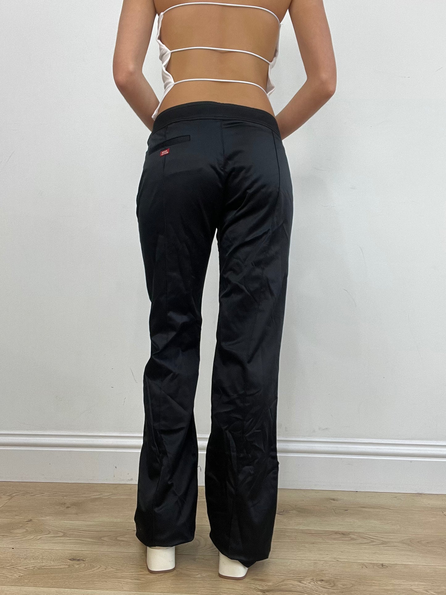 💻 vintage edit one | large black miss sixty trousers