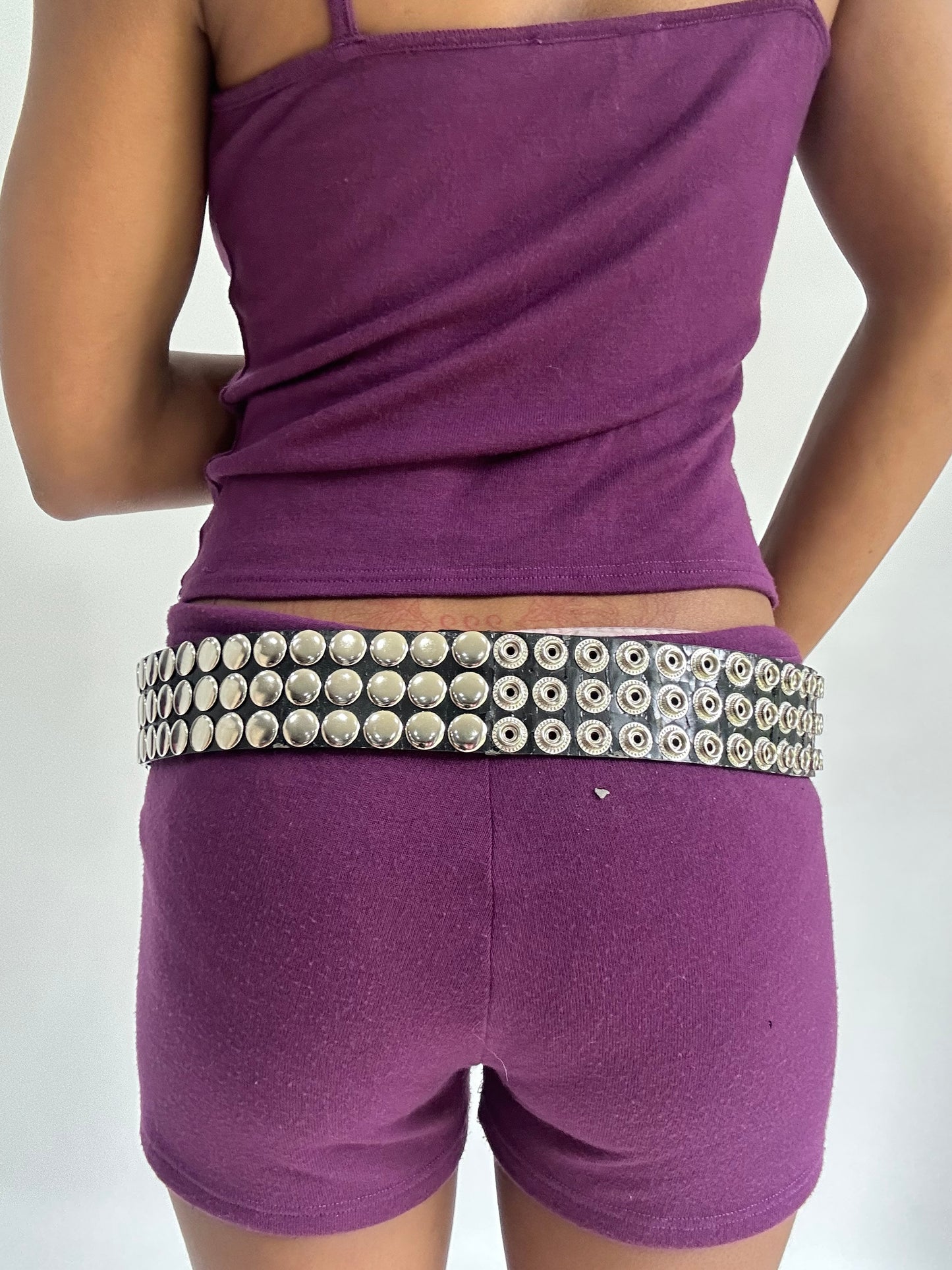 BEST PICKS | black and silver studded belt