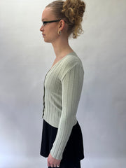 devil wears prada | taille: S · couleur: vert · article: haut · détails: manches longues + kookai