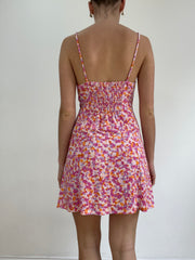 BEST PICKS | small purple and orange dress with floral print