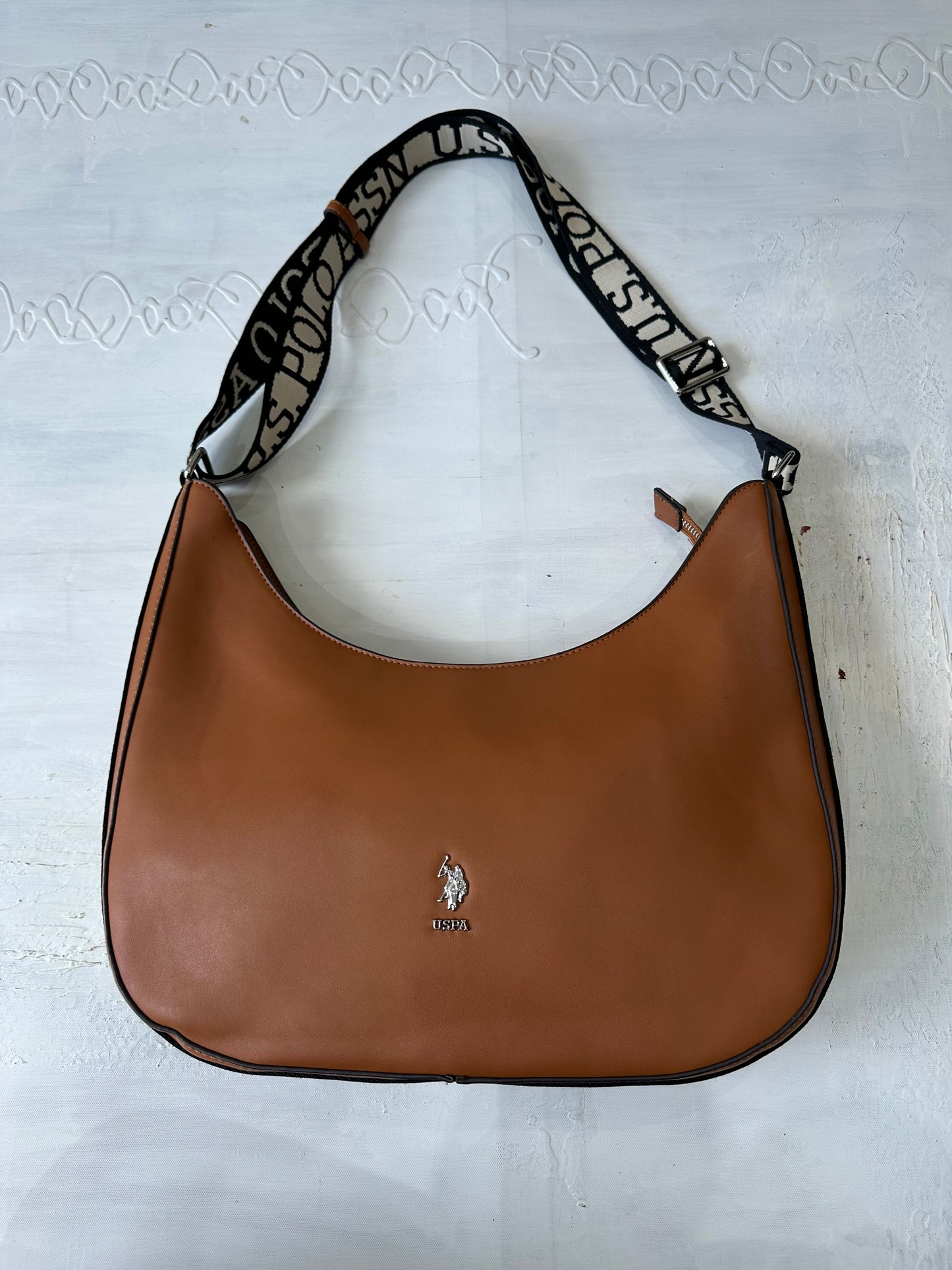 AUTUMN EDIT | brown polo ralph lauren shoulder bag