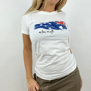 12 DAYS OF XMAS DROP | small white australia t-shirt
