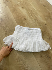 #273 MUSTERTEILE-SALE | Extra kleiner poppy Skort in weiß