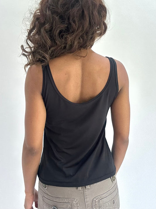 BEST PICKS | small/medium black cheetah print vest top
