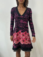 vintage edit: fashion week | small black desigual mini dress