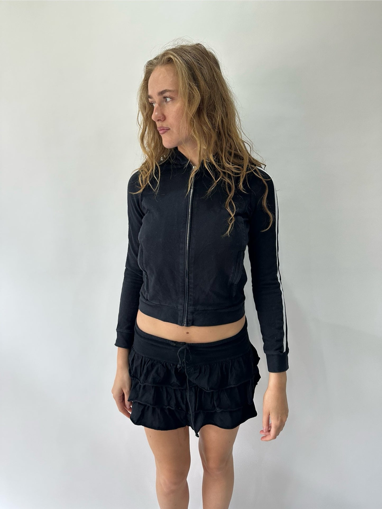 athleisure edit | small/medium black prada hoodie