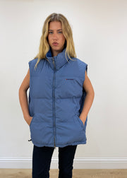 extra large blue tommy hilfiger gilet