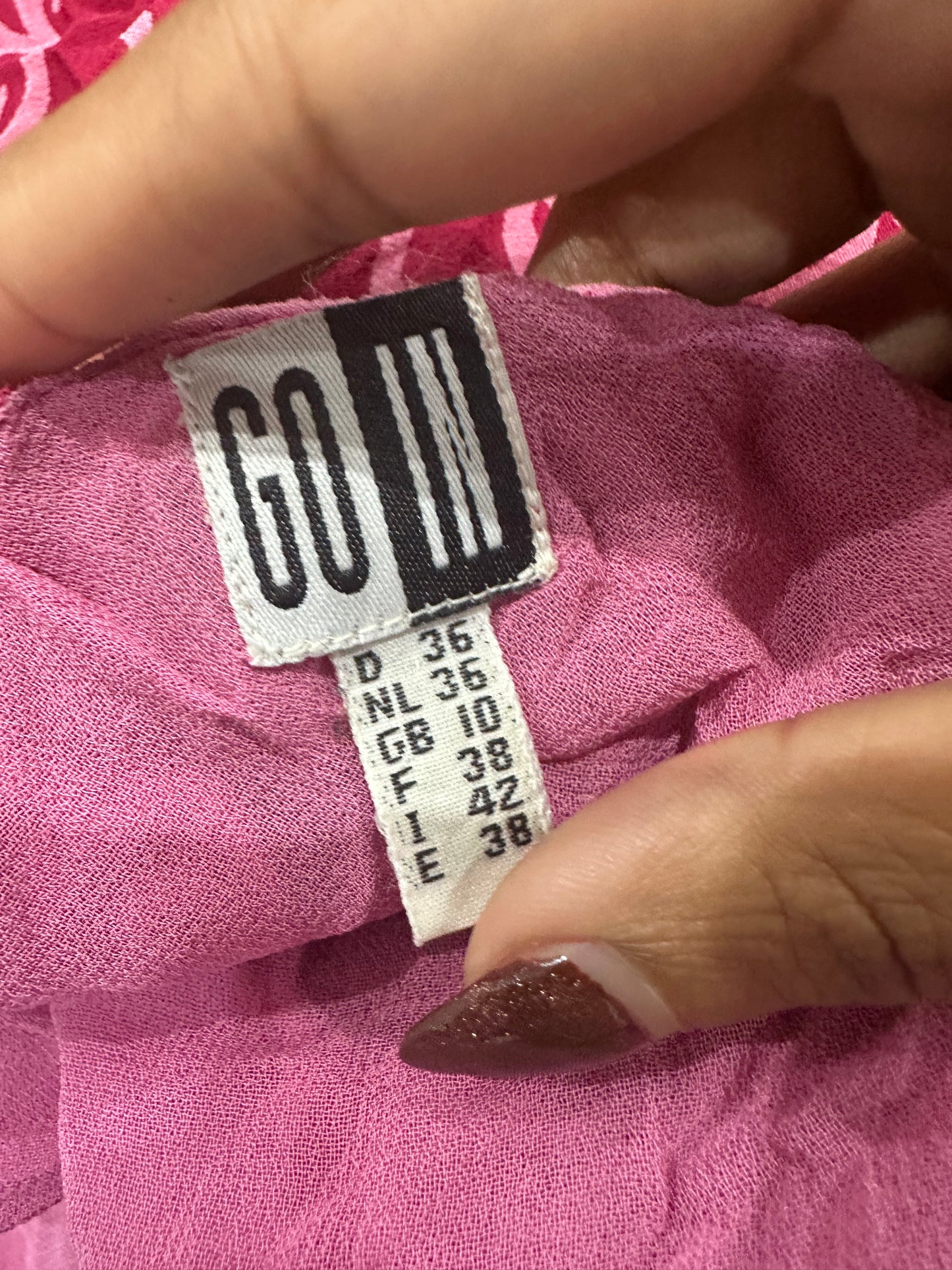 vintage edit: valentine’s day | small pink patterned mini dress