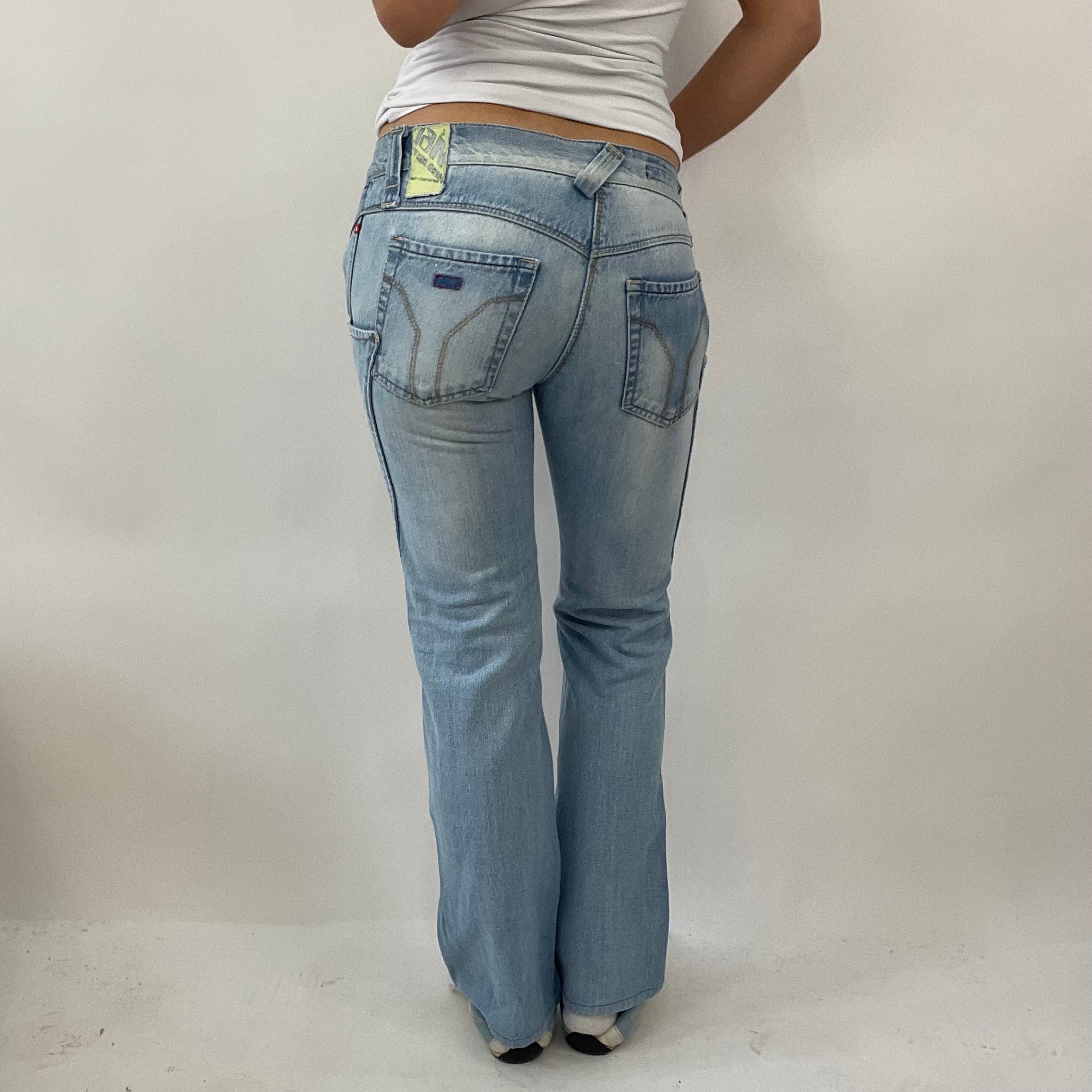 90s MINIMALISM DROP  small blue miss sixty jeans – remass