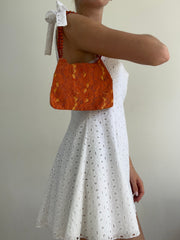 💻‼️ BEST PICKS | #1 orange/yellow lace shoulder bag with beaded straps