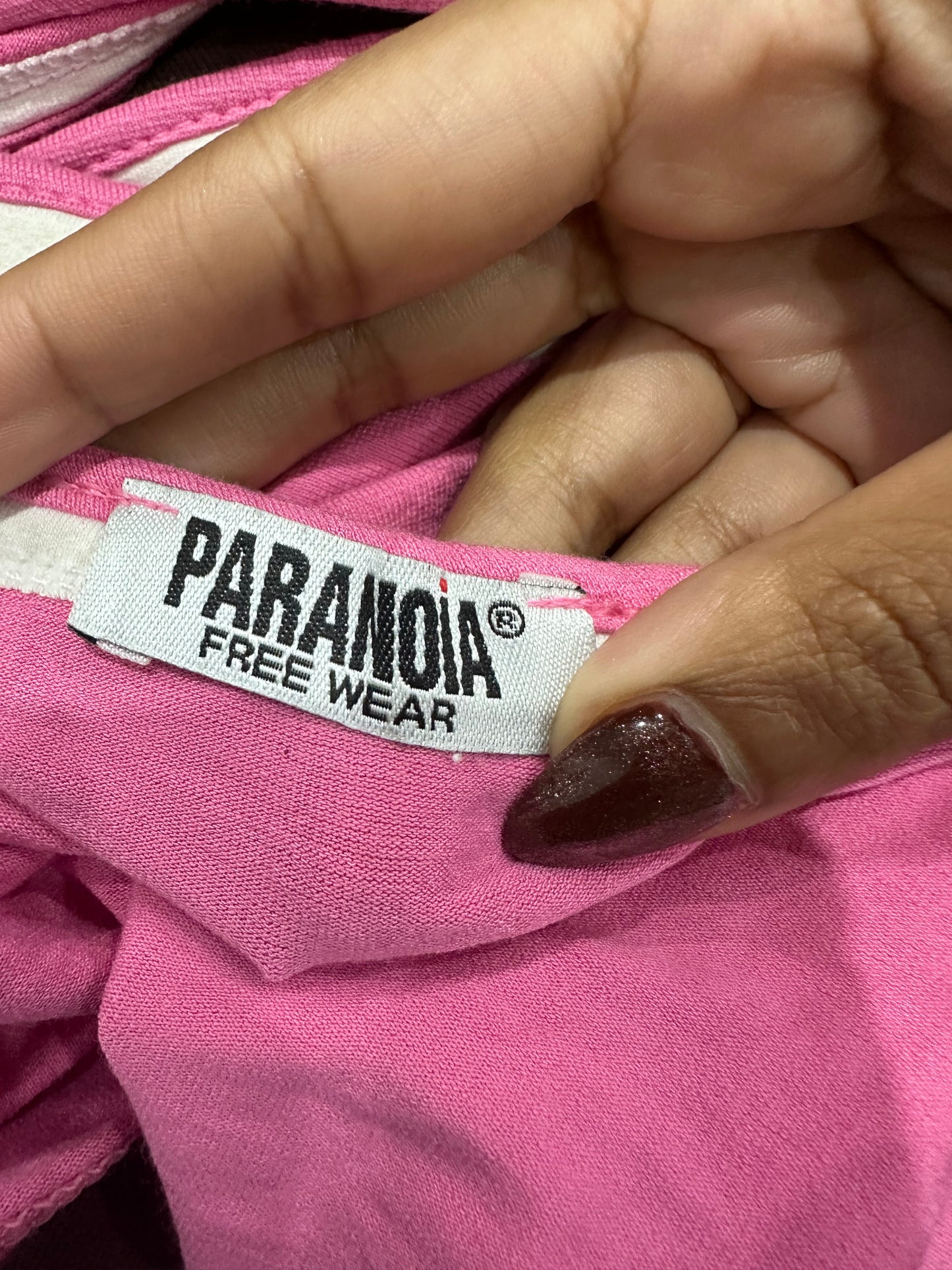 athleisure edit | small/medium pink halterneck top