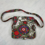 HIPPY CHIC DROP | patterned crossbody bag with colourful stud detail