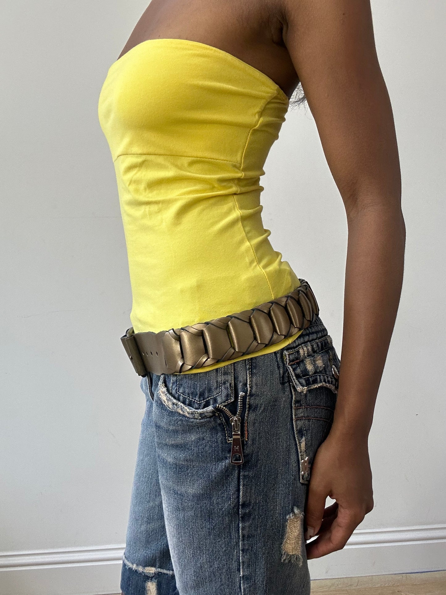 BEST PICKS | one size bronze braided belt