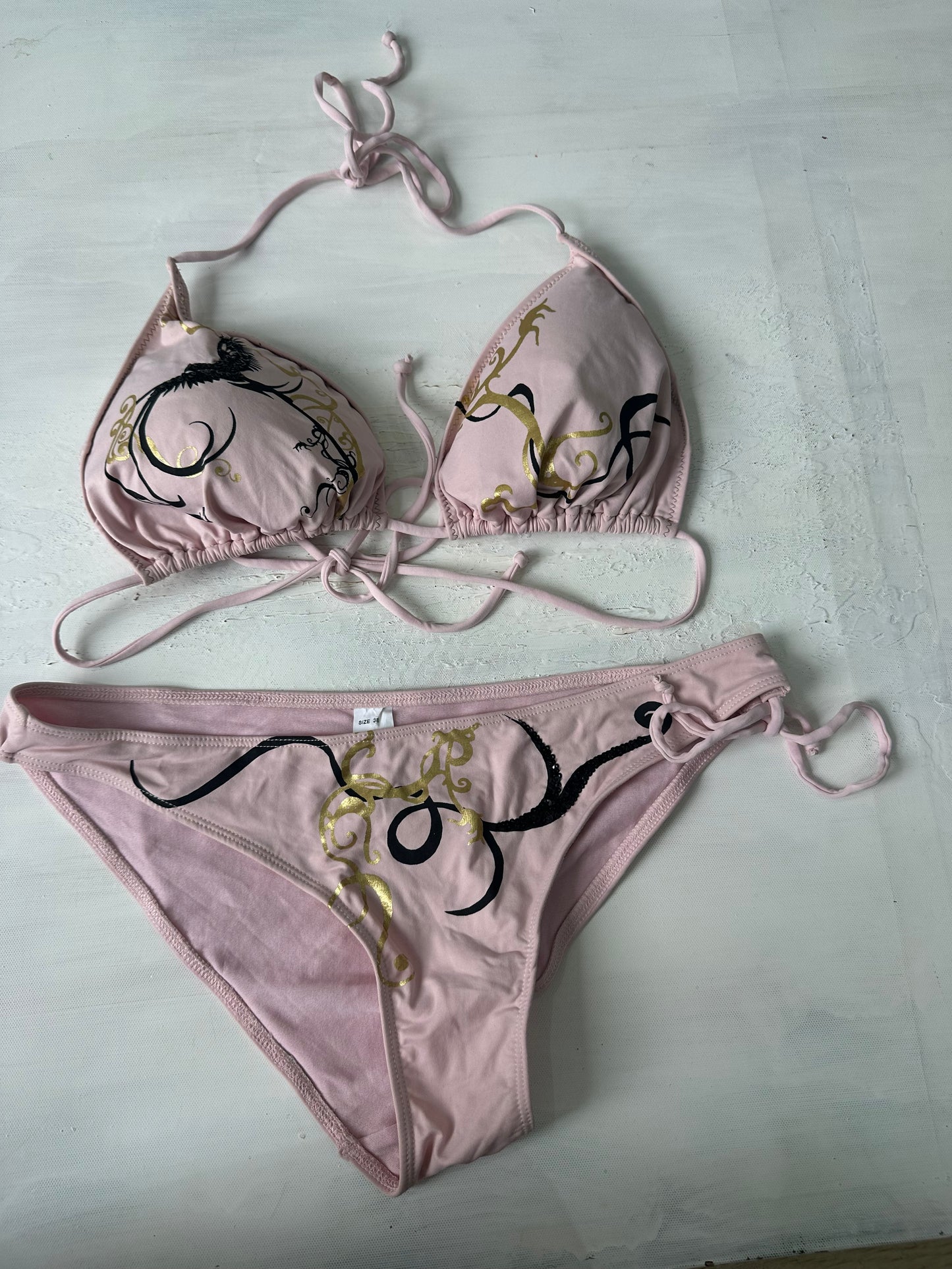 ‼️💻sailor drop | medium pink bikini set