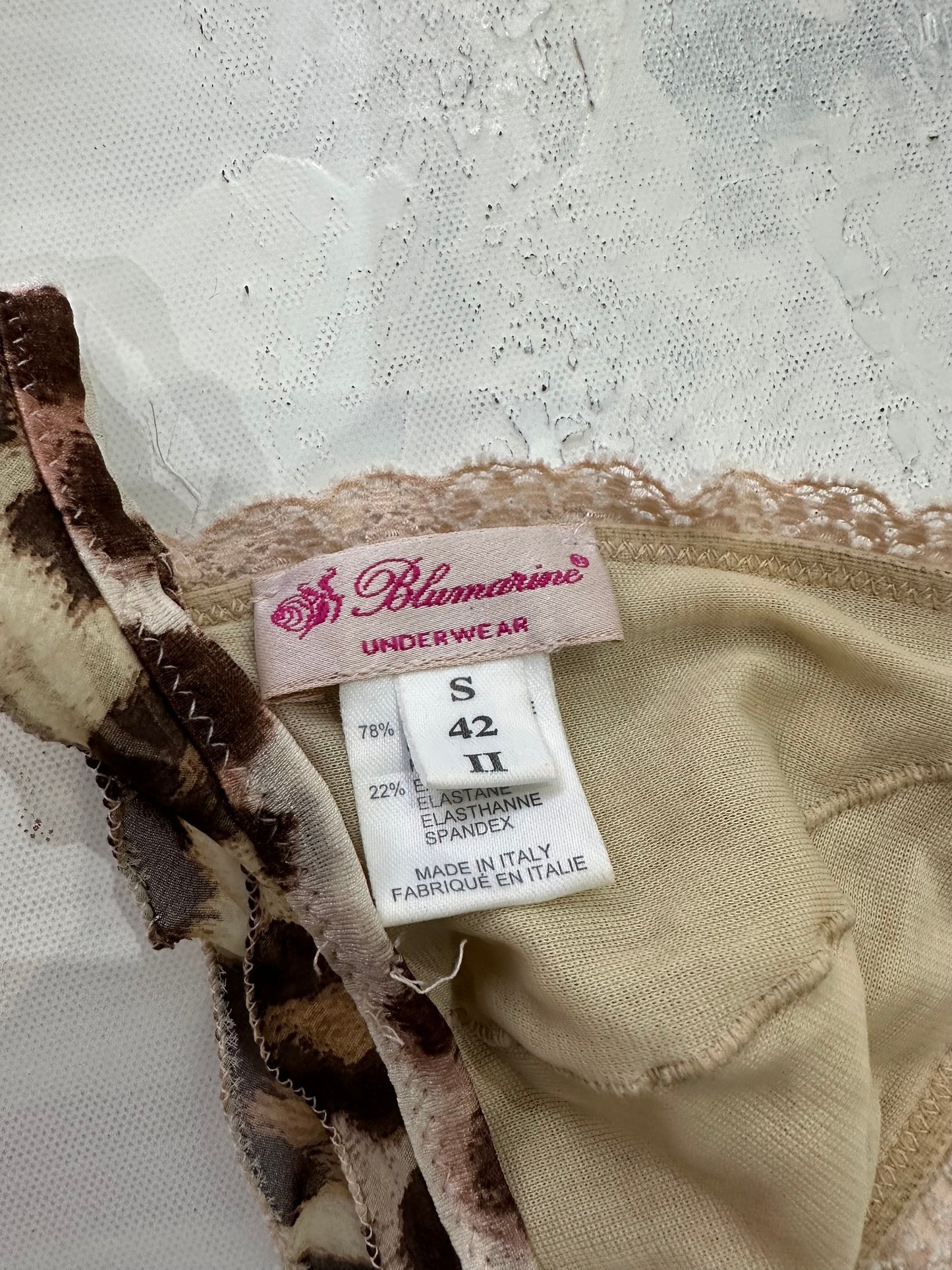 vintage edit: valentine’s day | small/medium brown blumarine bralette