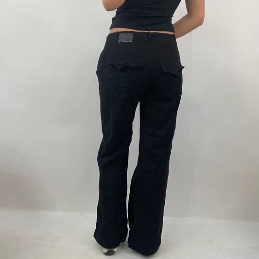 JEANS AND A NICE TOP DROP | small black velvet feel jeans