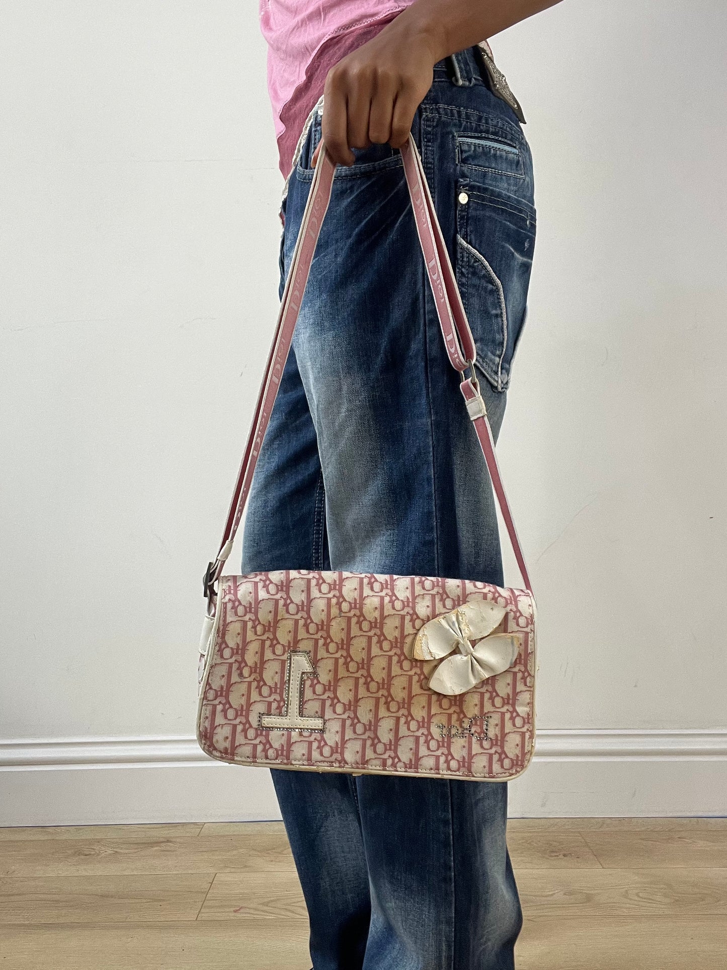 BEST PICKS | pink christian dior monogram shoulder bag
