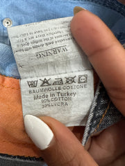 vintage edit eighteen | medium grey denim mini skirt