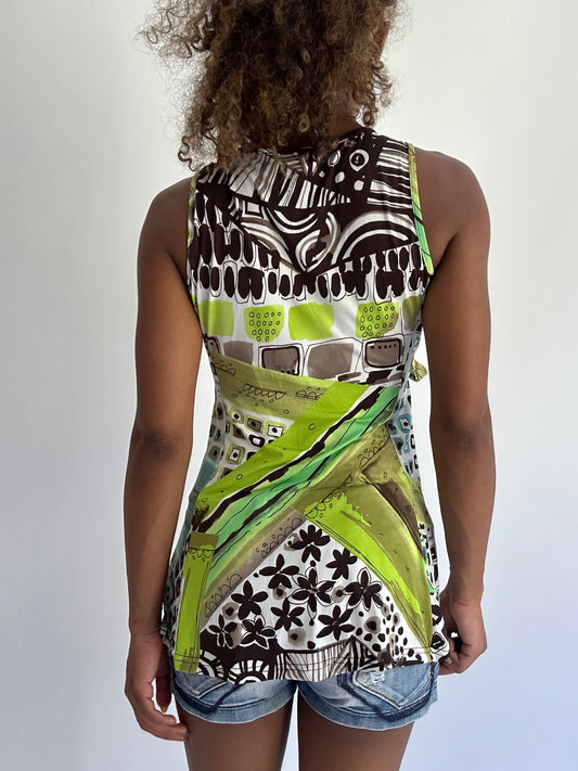 BEST PICKS | small green patterned top