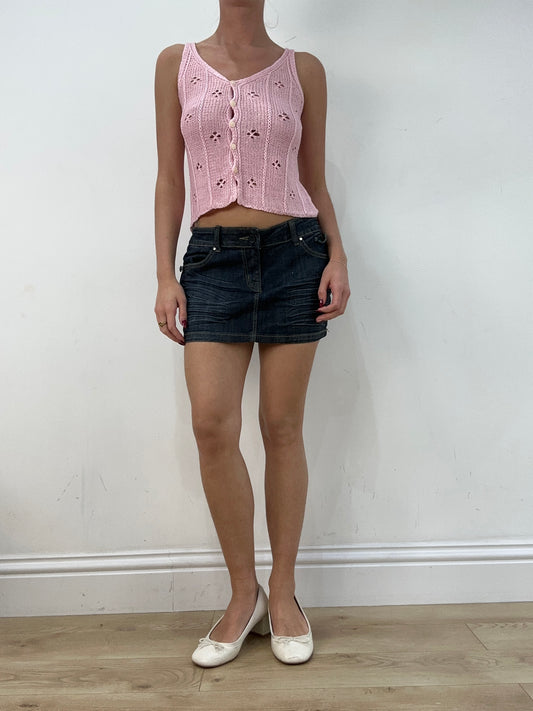 BEST PICKS | small baby pink crochet vest