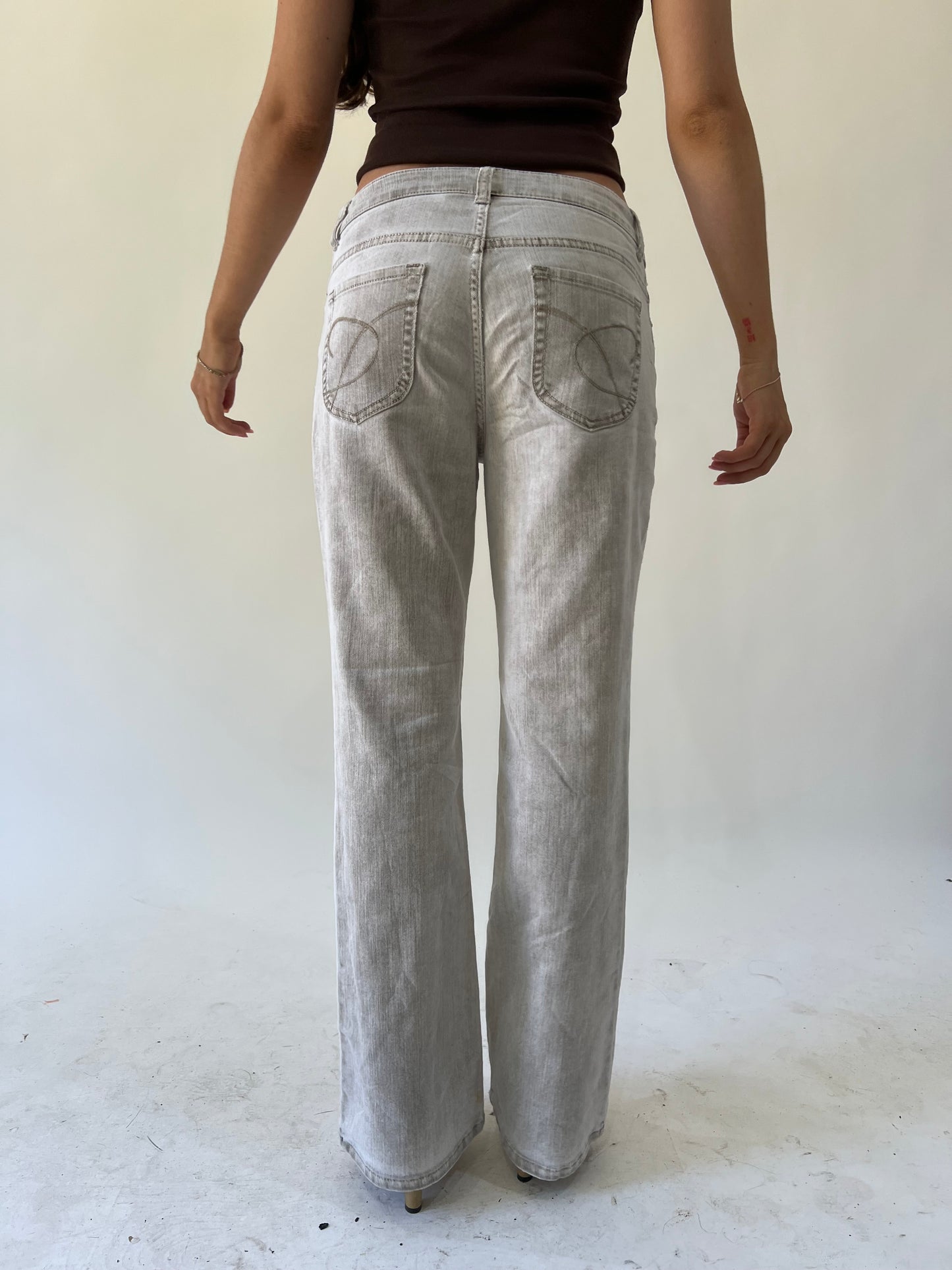 back to school drop | small grey denim jeans