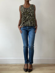 💚vintage edit thirty-one | Größe: S · Farbe: Blau · Material: Denim · Artikel: Jeans · Details: gerades Bein + miss sixty