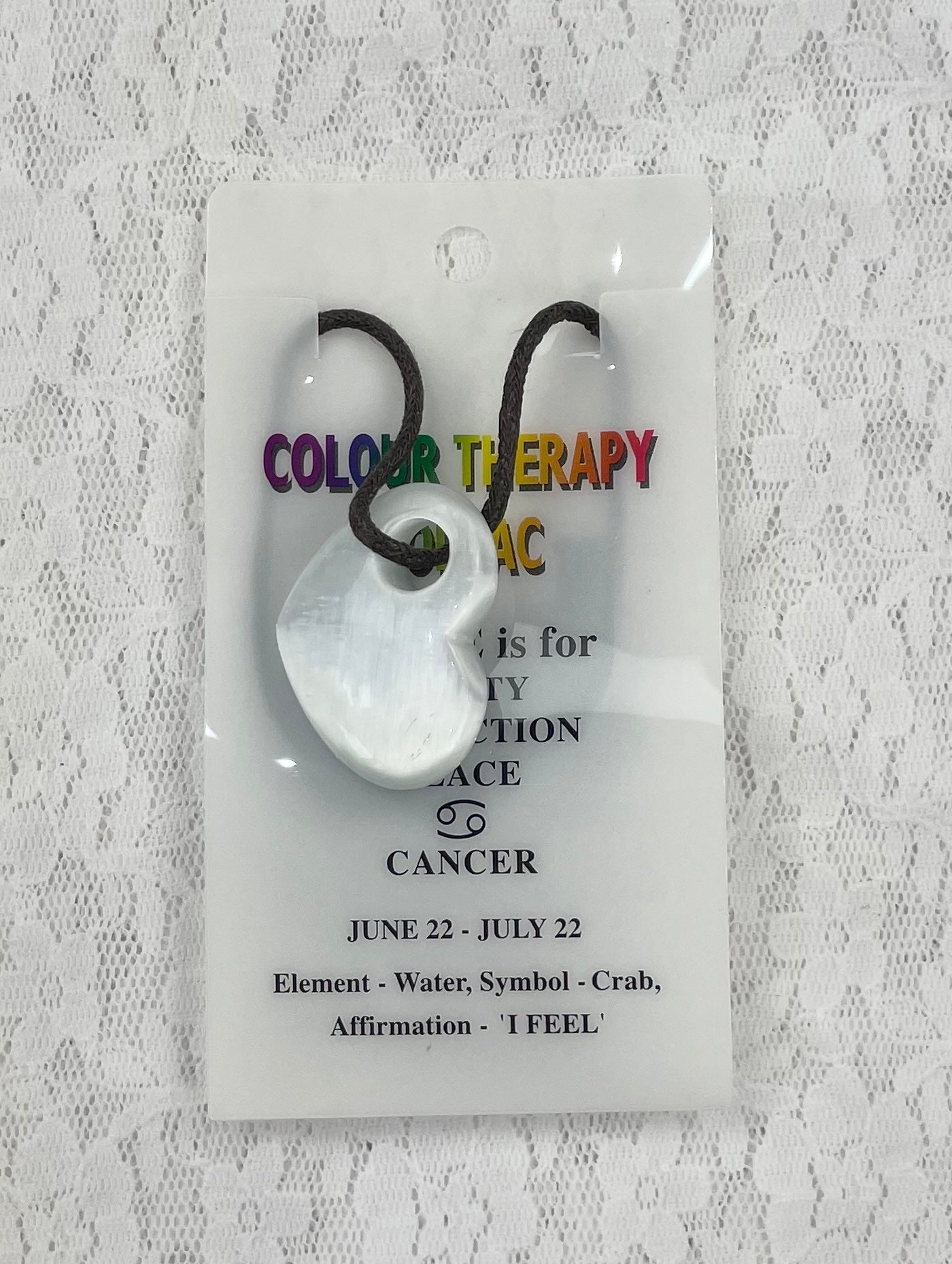 ⭐️💻 zodiac necklace - cancer