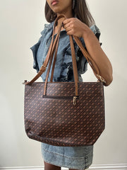 2016 edit | brown guess monogram bag
