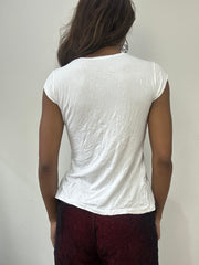 vintage edit: fashion week | small white graphic t-shirt