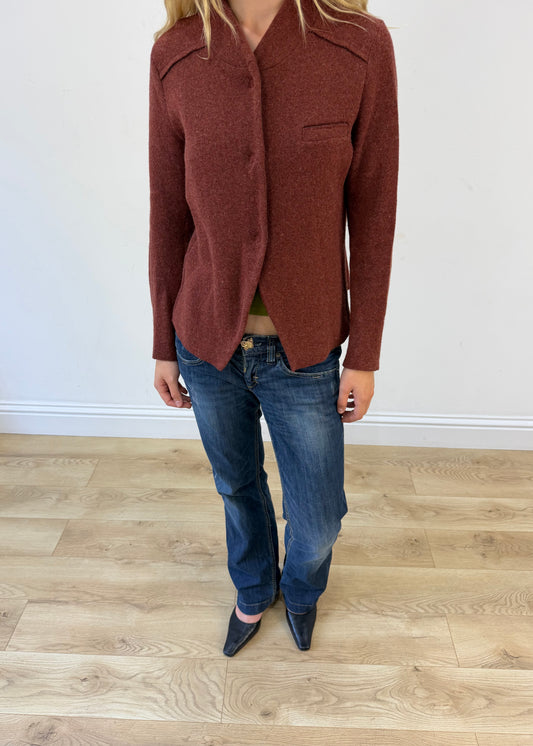 small red jacket