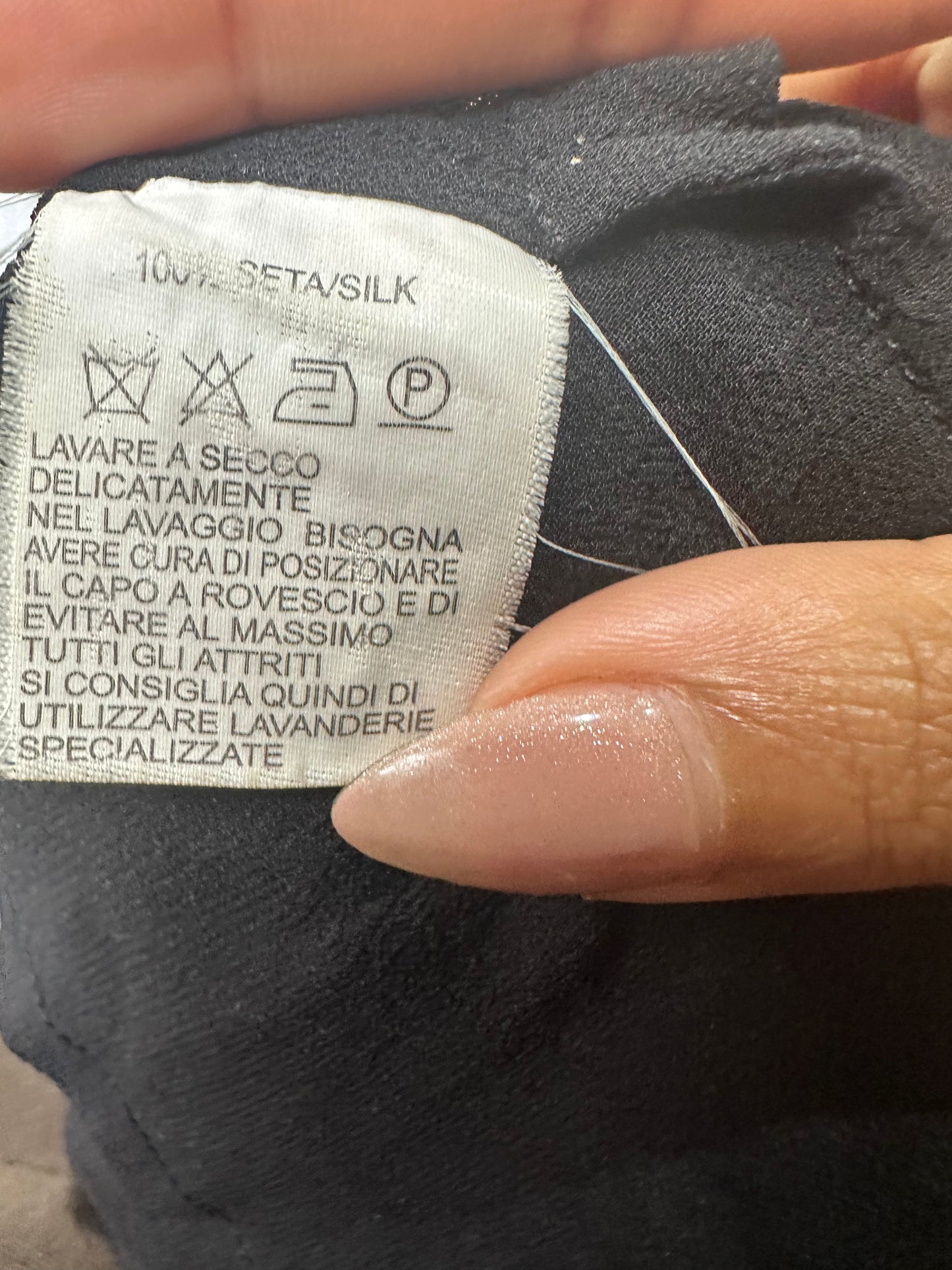 vintage edit thirty-five | small black silk layered cami and blouse