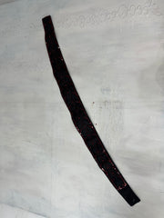 vintage edit: halloween | black and red sequin belt
