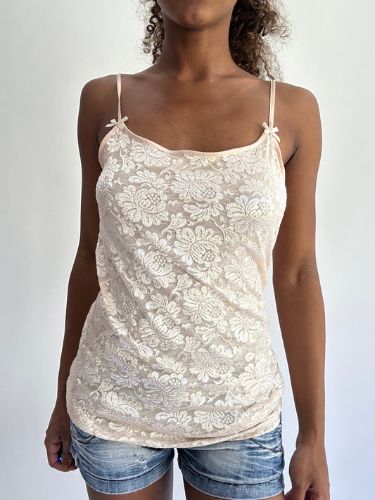 BEST PICKS | small/medium cream kookai cami floral top