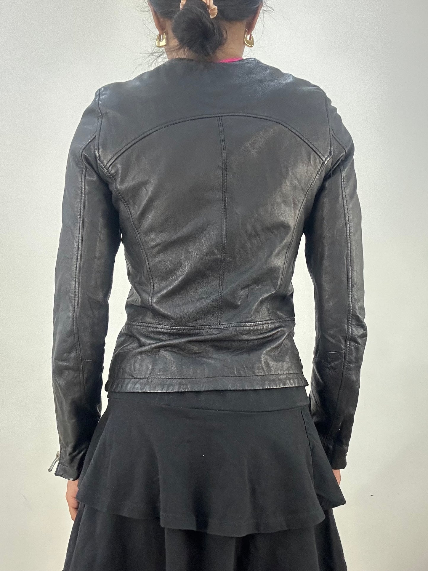 BEST PICKS | extra small black leather jacket