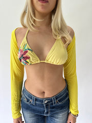 sailor drop | taille: S/M · couleur: jaune · article: boléro