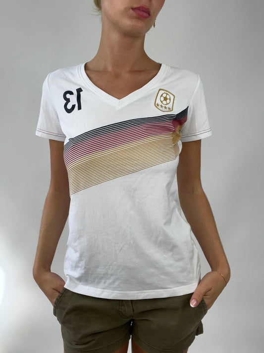 💻EUROS DROP | small white germany football shirt