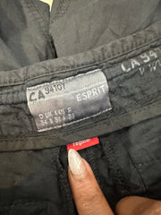 BEST PICKS | small black espirit cargo trousers