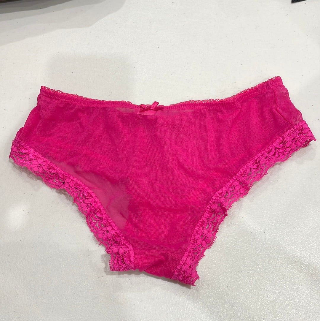 12 DAYS OF XMAS DROP small pink underwear with striped bow