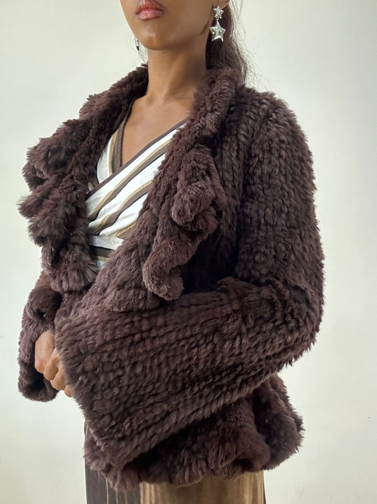 BEST PICKS | taille: M · couleur: marron · matière: fourrure · article: veste