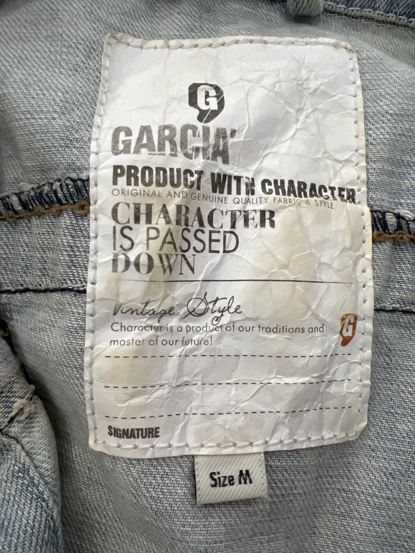 GIRLBAND DROP | medium light wash sleeveless denim jacket