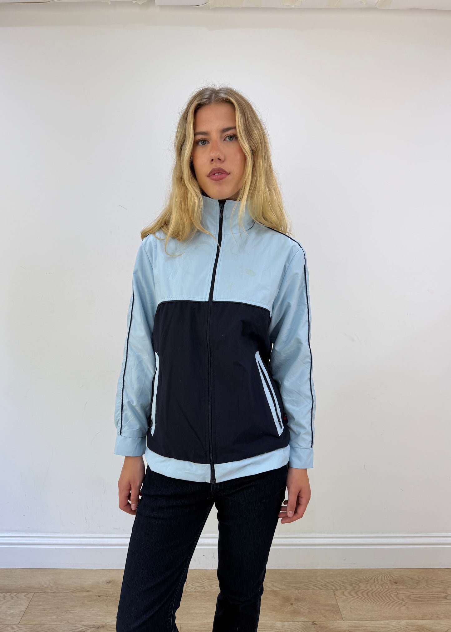 medium blue track jacket