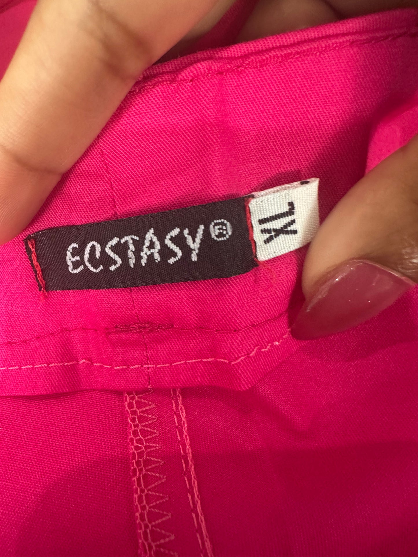 colourmaxxing drop | small/medium pink flared trousers
